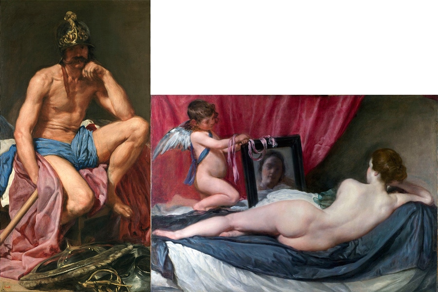 <i>The Rest of Mars</i> and <i>The Rokeby Venus</i> by Diego Velázquez